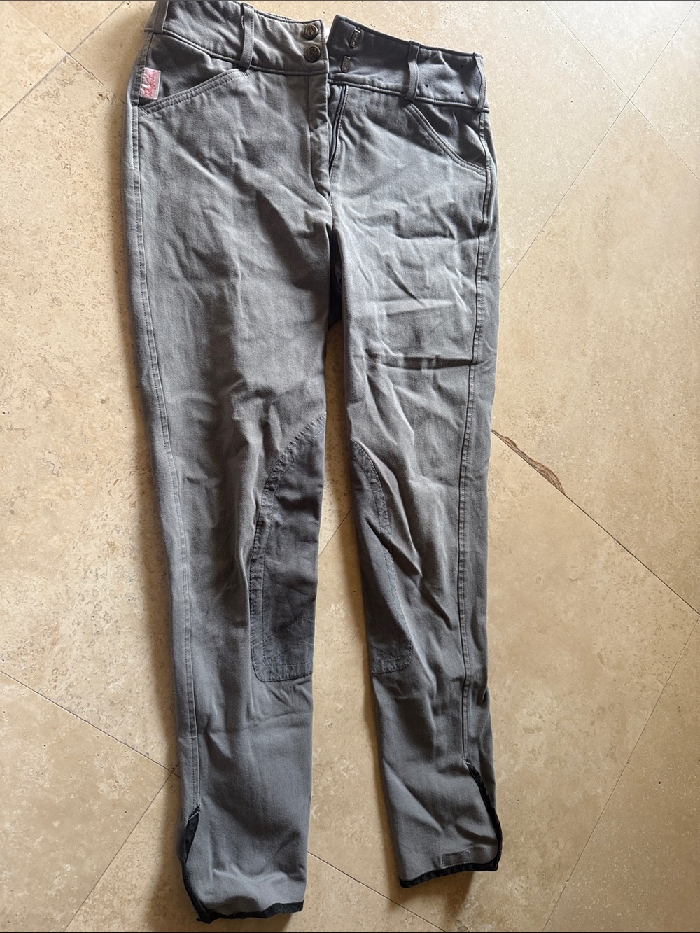 The Tailored Sportsman Gray Women's Riding Breeches